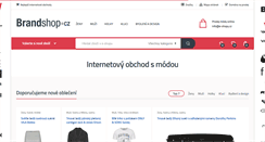 Desktop Screenshot of brandshop.cz
